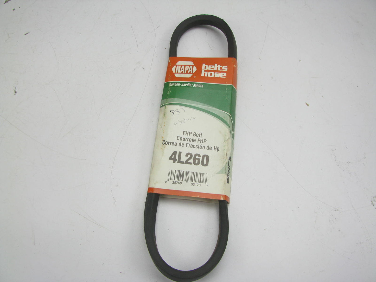 Napa 4L260 Lawn & Garden Power Equipment Accessory Drive Belt - 1/2'' X 26''