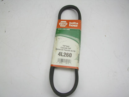 Napa 4L260 Lawn & Garden Power Equipment Accessory Drive Belt - 1/2'' X 26''