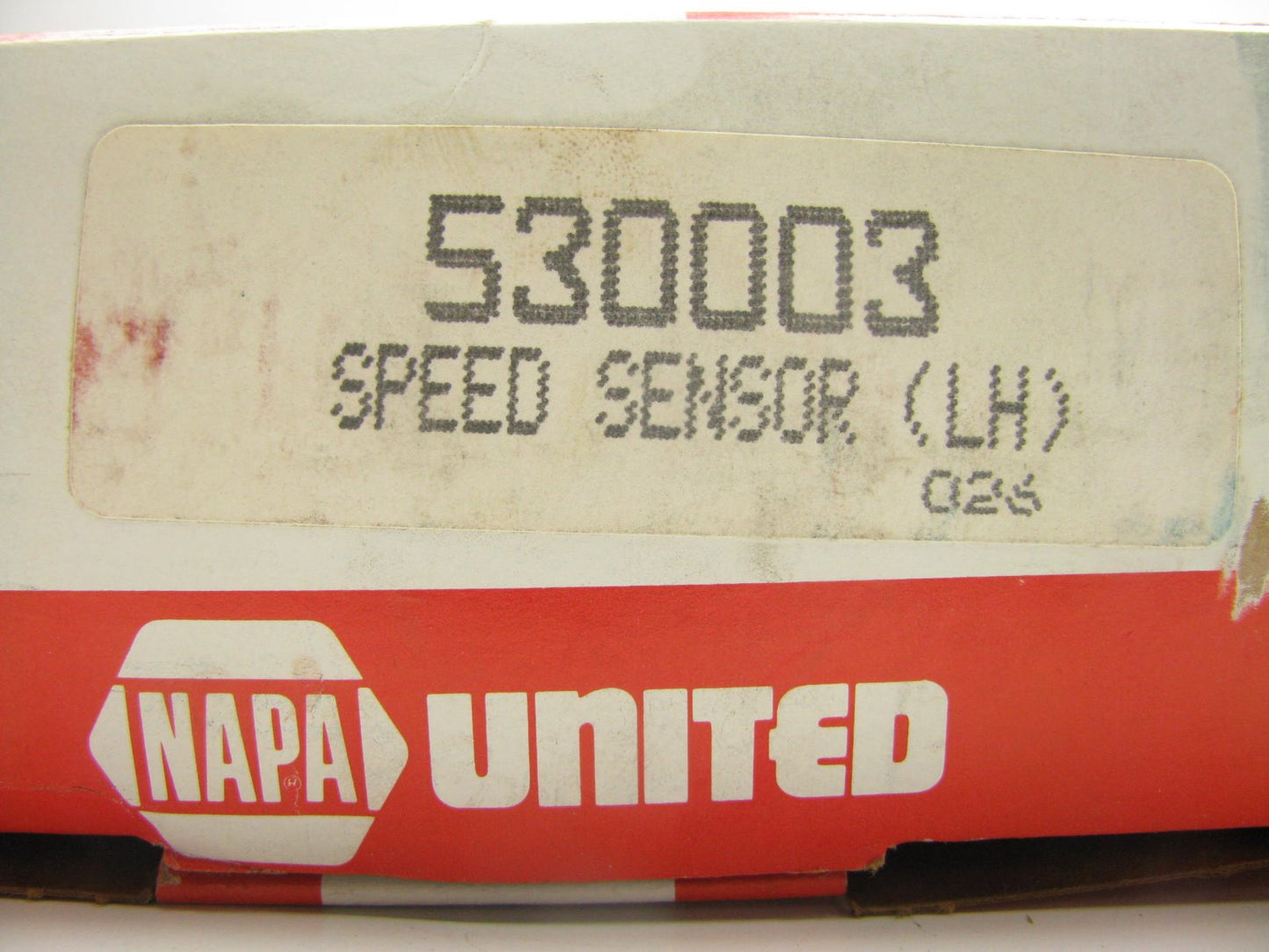 Napa 530003 Rear Left ABS Wheel Speed Sensor - 1988-1989 Continental