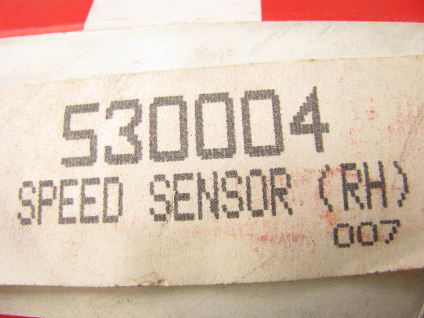 Napa 530004 Rear Right ABS Wheel Speed Sensor - DAMAGED INSULATION