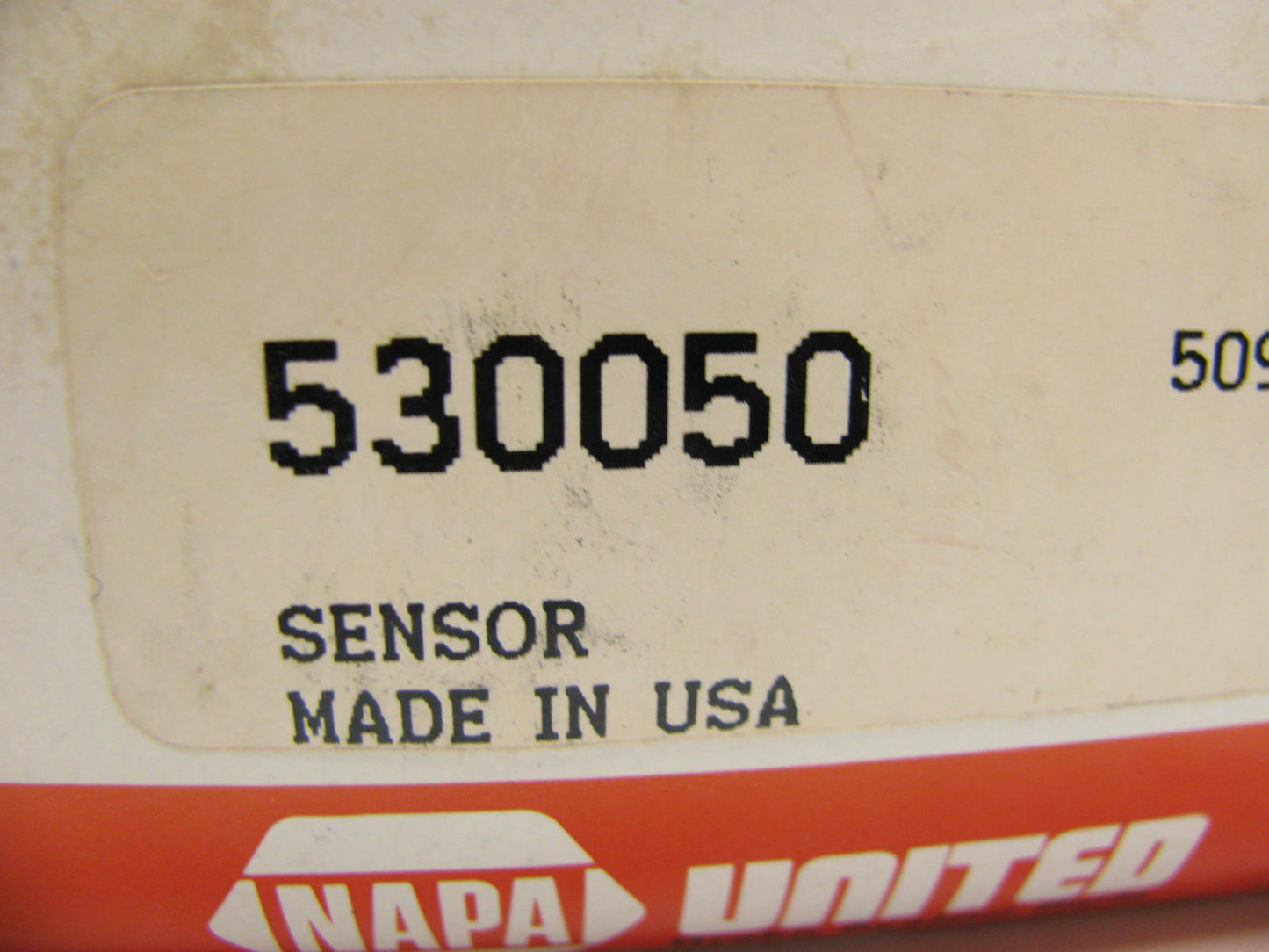 Napa 530050 ABS Wheel Speed Sensor - Rear Left Or Right