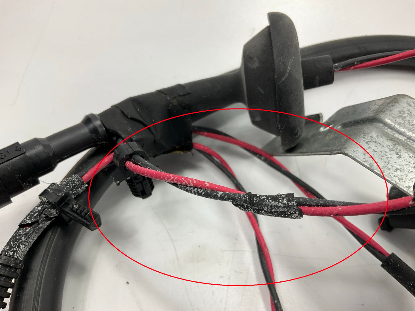 DAMAGED INSULATION - Napa 530091-D ABS Wheel Speed Sensor - Rear Left