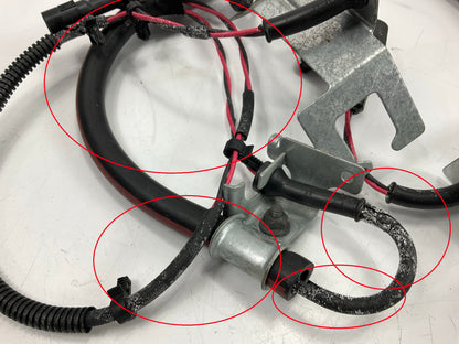 DAMAGED INSULATION - Napa 530091-D ABS Wheel Speed Sensor - Rear Left