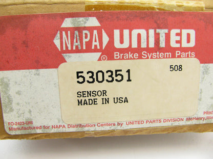 DAMAGED - Napa 530351-D ABS Wheel Speed Sensor - Front Left