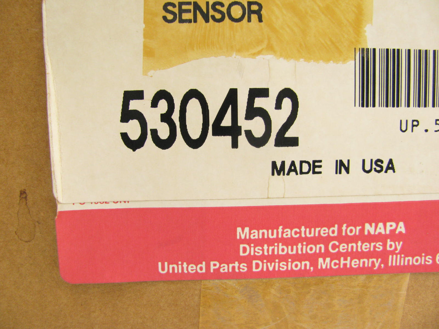 Napa 530452 ABS Wheel Speed Sensor - Front Left