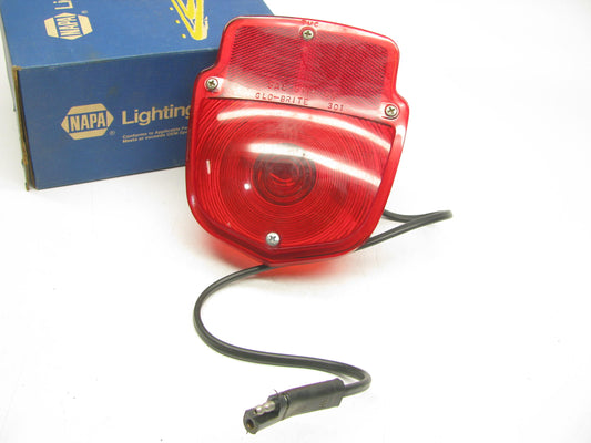 Napa 589-2859 Tail Light Lamp W/ License Lamp For 1955-1961 Ford Trucks - 4035