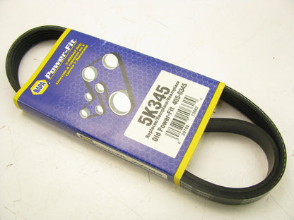 Napa 5K345 Serpentine Belt - 0.69'' X 35.00'' - 5 Ribs