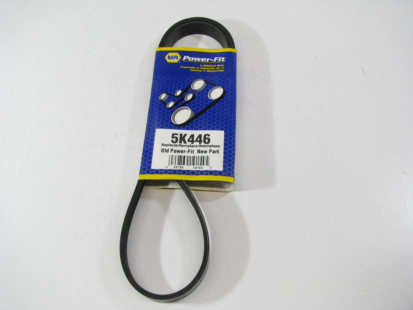 Napa 5K446 Serpentine Belt - 0.69'' X 45.00'' - 5 Ribs