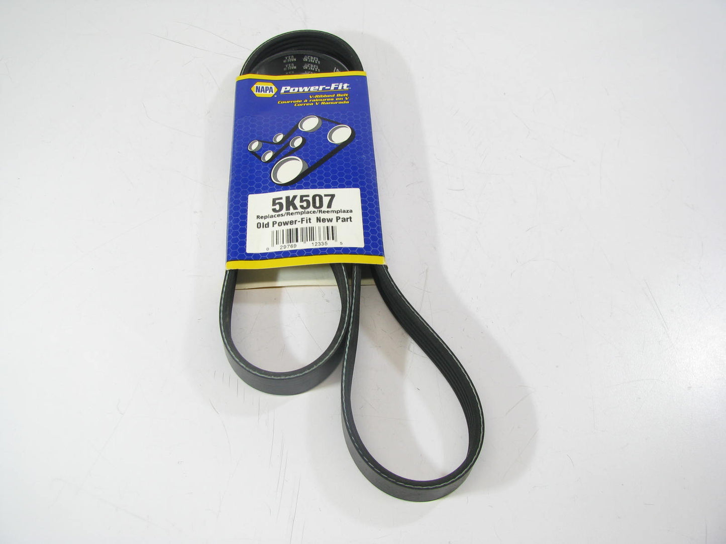 Napa 5K507 Serpentine Belt - 0.69'' X 51.125'' - 5 Ribs