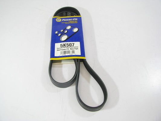 Napa 5K507 Serpentine Belt - 0.69'' X 51.125'' - 5 Ribs