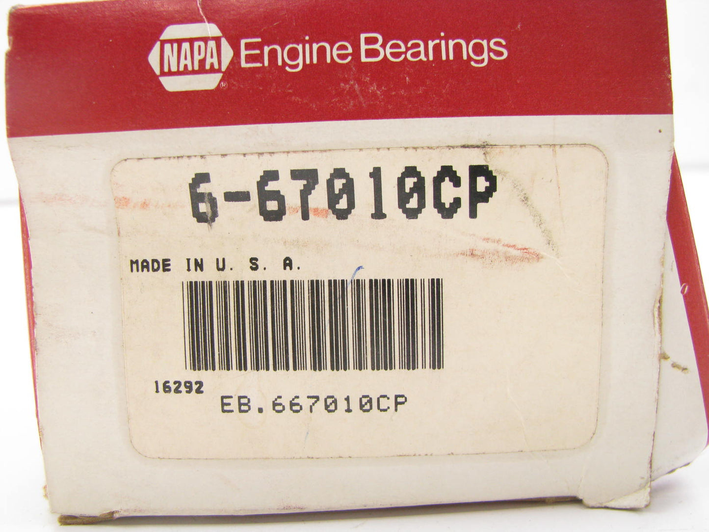 Napa 6-67010CP Connecting Rod Bearings - Standard For 1960-88 Nissan 4.0L Diesel