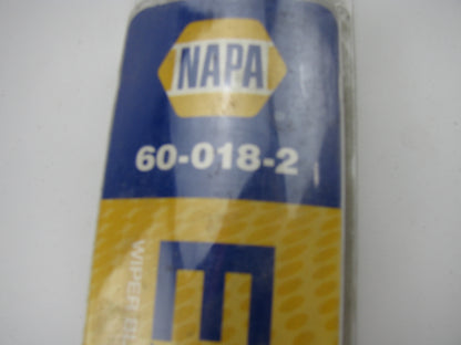 Napa 60-018-2 Front Exact Fit Windshield Wiper Blade - 18''
