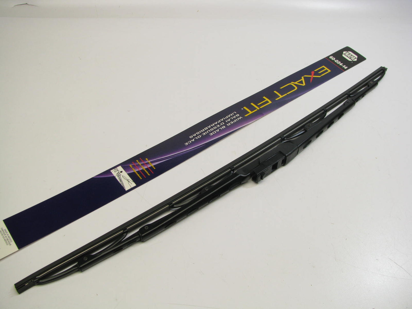 Napa 60-024-14 Front Exact Fit Windshield Wiper Blade - 24''