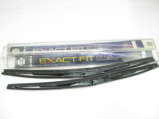 (2) NAPA 60-024-4 Front Exact-Fit Windshield Wiper Blades - 24'' - PAIR