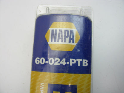 Napa 60-024-PTB Front Left Exact Fit Windshield Wiper Blade - 24''