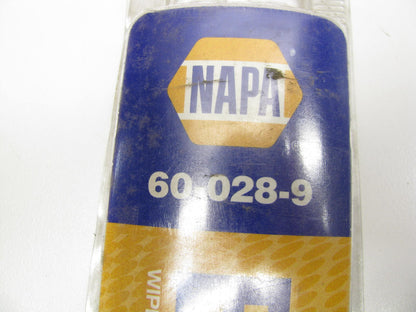 Napa 60-028-9 Front Exact Fit Windshield Wiper Blade - 28'', 9x4 J-hook Type