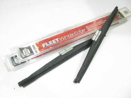 (2) Napa 60-1560 Front Fleet Edge Windshield Wiper Blade - 15''