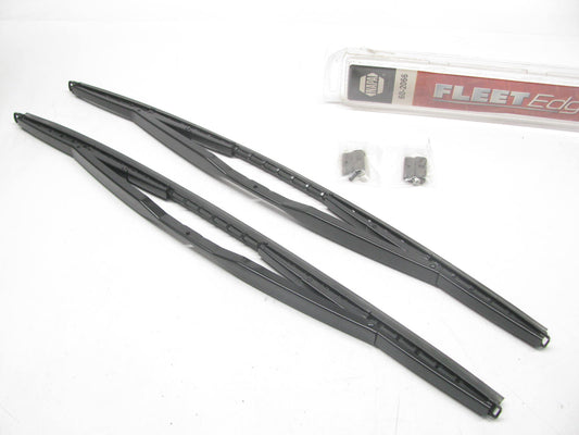 (2) NAPA 60-2066 Front HEAVY DUTY Fleet Edge Windshield Wiper Blades  20'' - PAIR