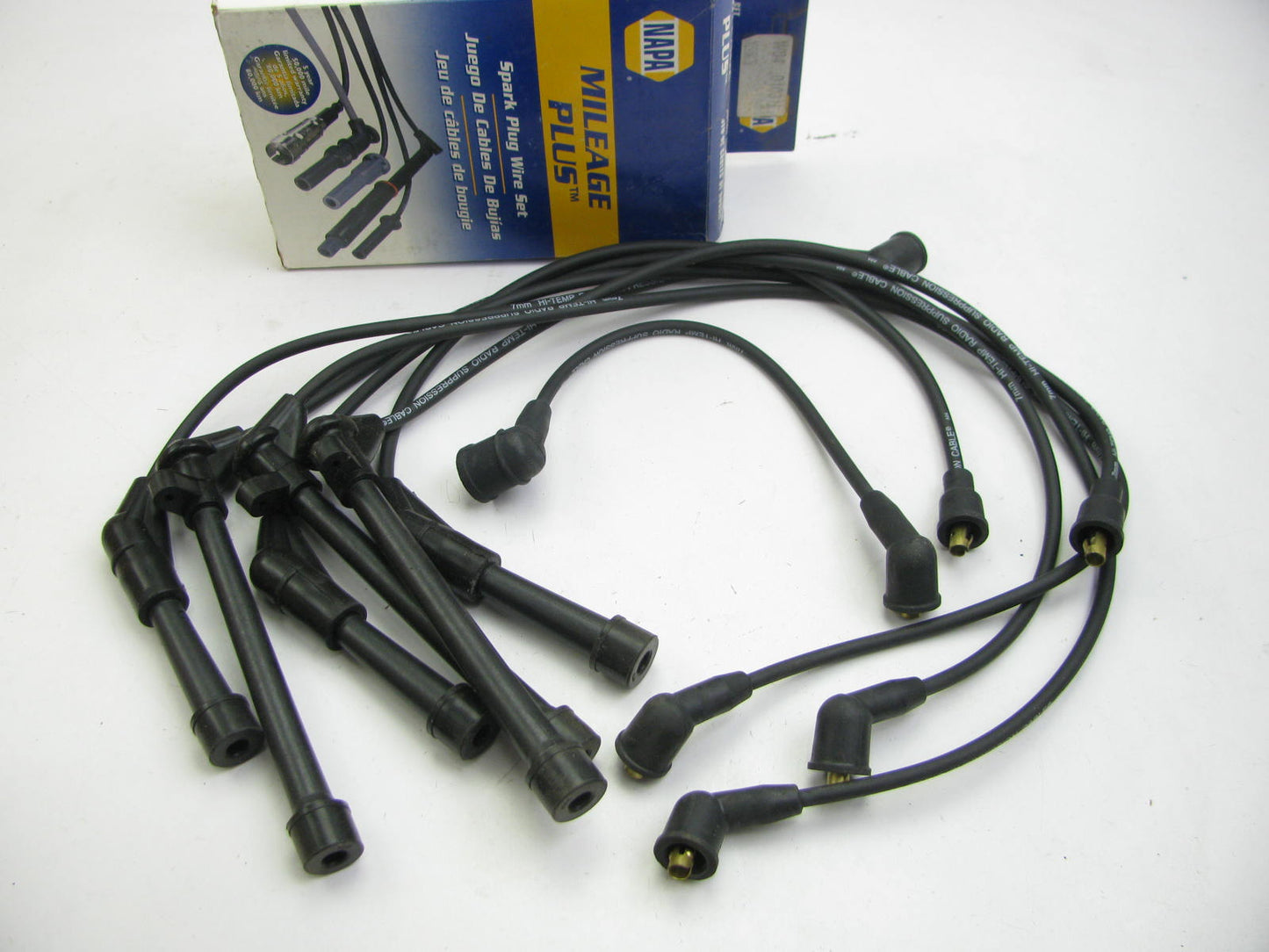 Napa 6075 Ignition Spark Plug Wire Set For 1989-1994 Nissan Maxima 3.0L-V6