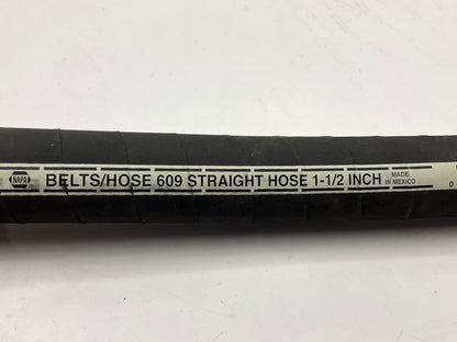 Napa 609 Straight Radiator Coolant Hose - 1-1/2'' ID X 2 FT LONG