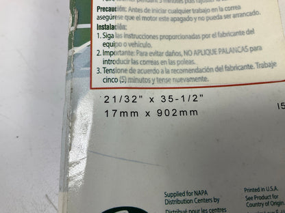 NAPA (By Gates) 6494BR Power Equipment Accessory Drive Belt - 21/32'' X 35-1/2''