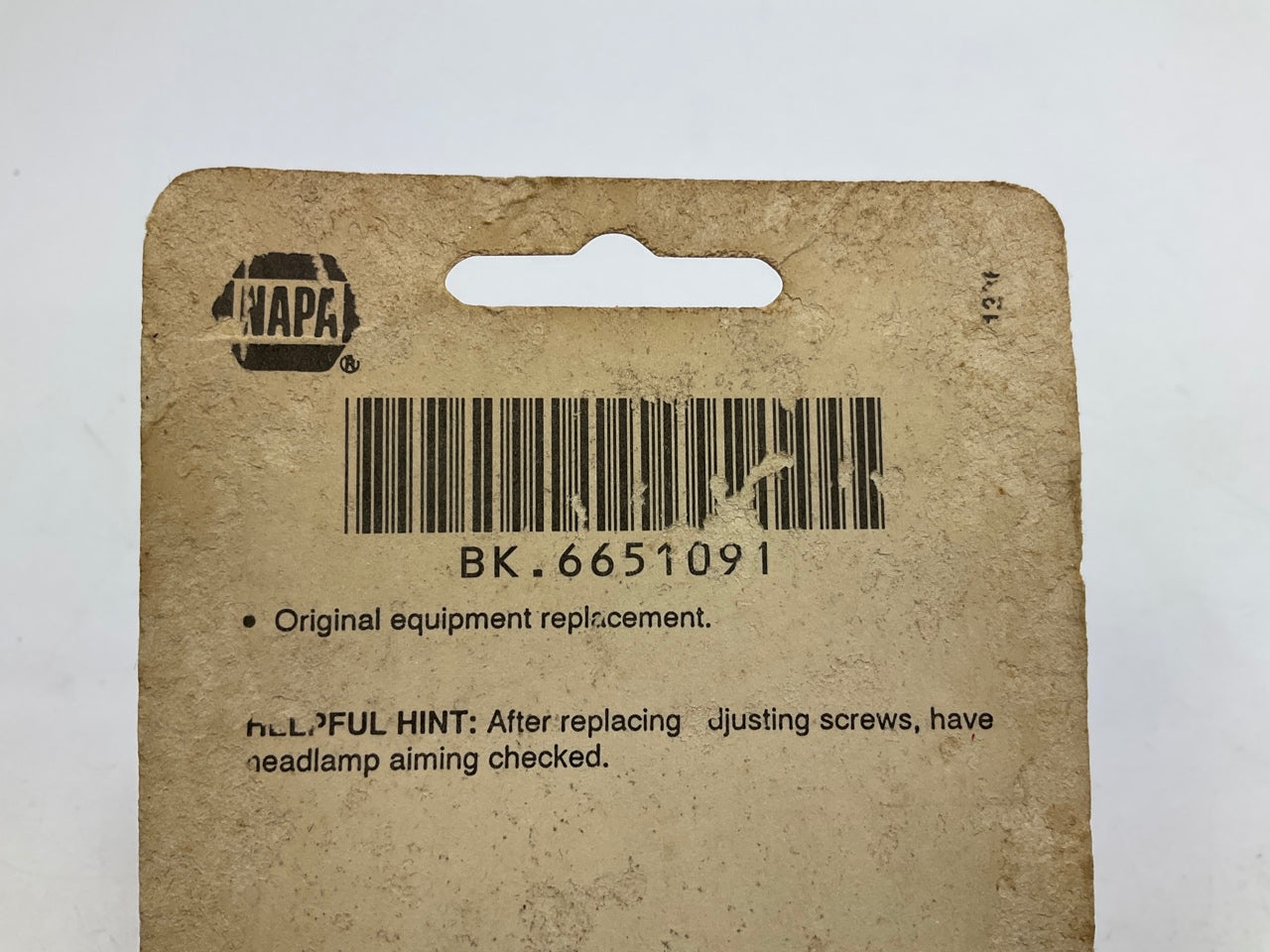 (4) Napa 665-1091 Headlight Head Lamp Adjuster Screws - Replaces E7TZ-13032-B