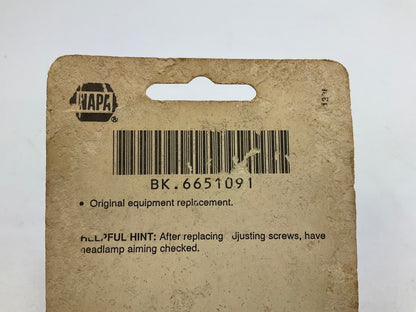 (4) Napa 665-1091 Headlight Head Lamp Adjuster Screws - Replaces E7TZ-13032-B