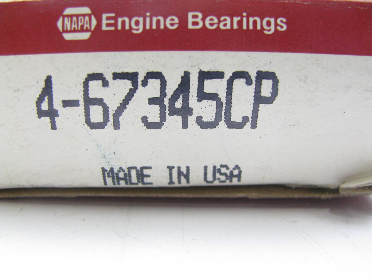 (4) Napa 67345CP Connecting Rod Bearings STD 1975-1983 Honda 1.5L 1.6L 1.8L