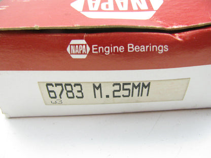 Napa 6783M .25mm Main Bearings For 1974-1989 Nissan L20B Z20 Z22 Z24