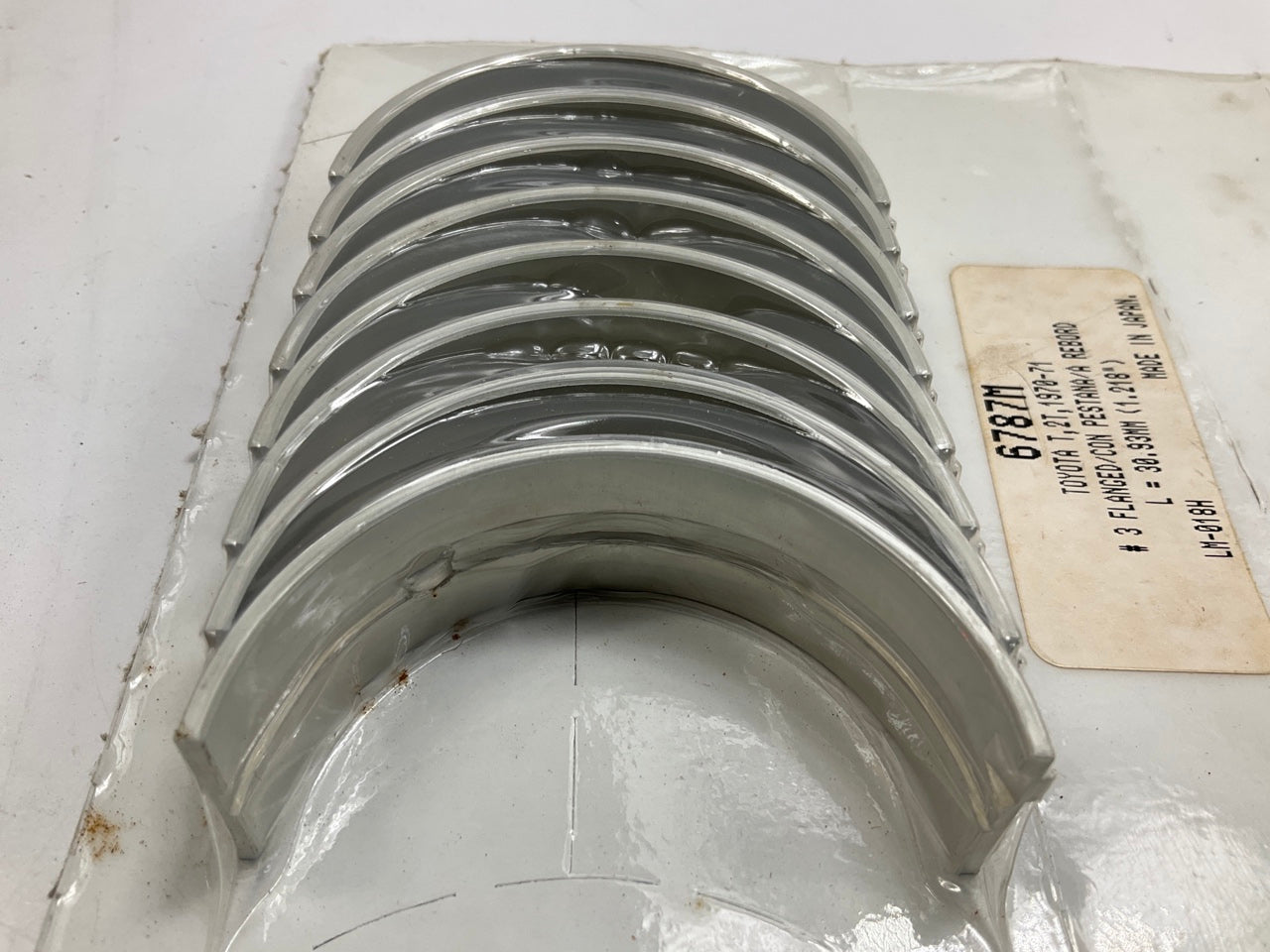 Napa 6787M Engine Main Bearings - Standard For 1971-1979 Toyota 1.6L