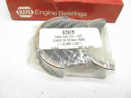 Napa 6791M Engine Main Bearings STD For 1978-1987 Subaru 1.6L H4