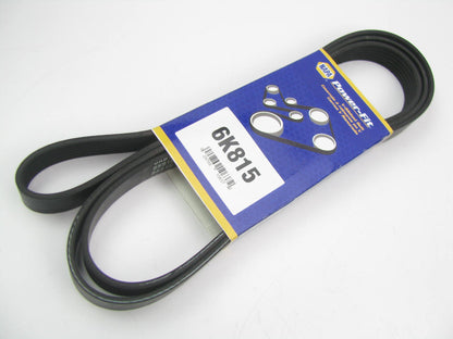 Napa 6K815 Serpentine Belt - 0.84'' X 82.00'' - 6 Ribs