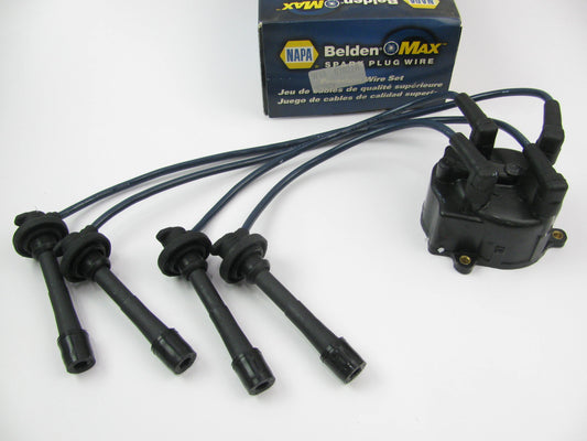 Napa 700029 Ignition Spark Plug Wire Set + Cap For 88-89 Corolla 1.6L DOHC 4AGE