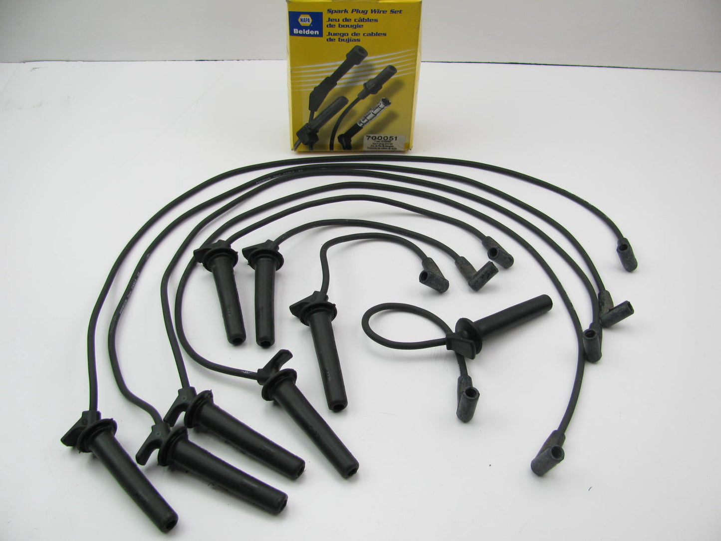 Napa 700051 Ignition Spark Plug Wire Set for 1998-1999 Cadillac 4.0L, 4.6L V8
