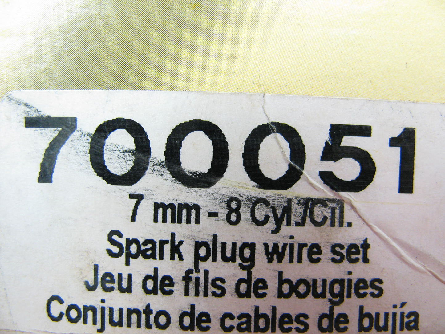 Napa 700051 Ignition Spark Plug Wire Set for 1998-1999 Cadillac 4.0L, 4.6L V8