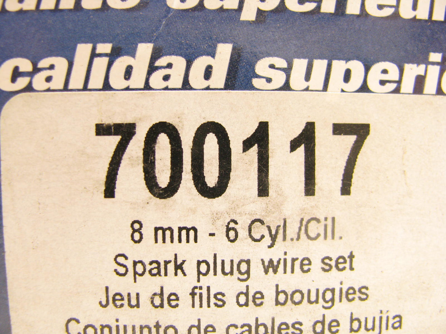 Napa 700117 Ignition Spark Plug Wire Set For 2001 Mazda Mercury 2.5L-V6