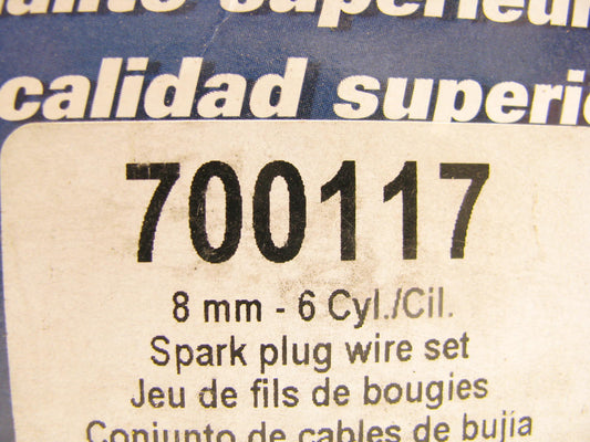 Napa 700117 Ignition Spark Plug Wire Set For 2001 Mazda Mercury 2.5L-V6