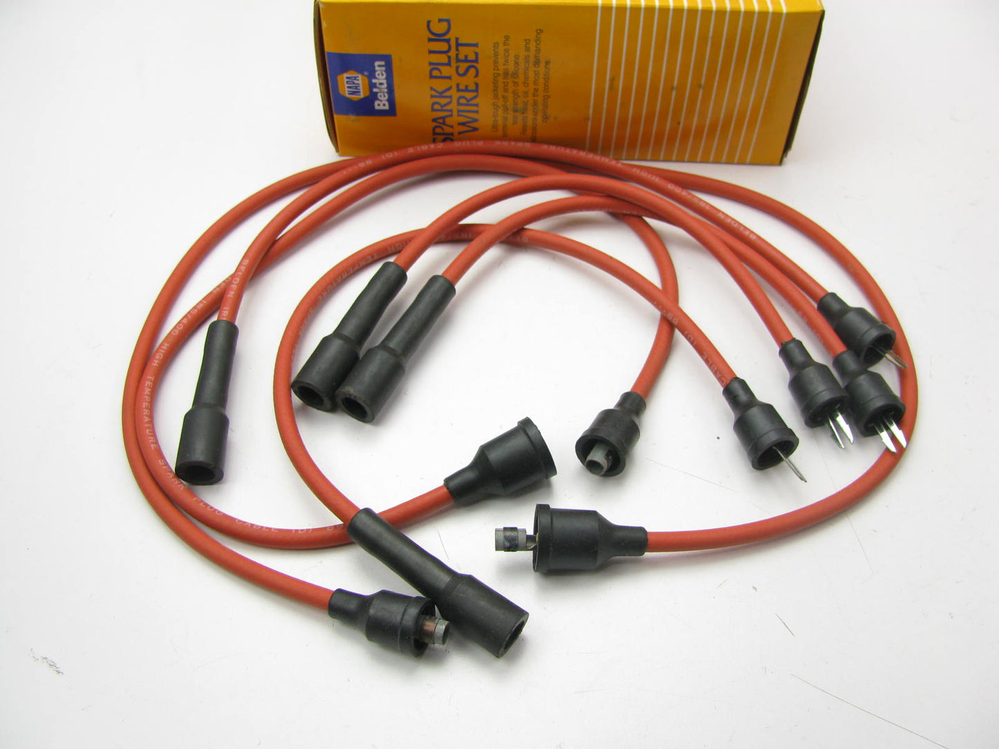 Napa 700267 Ignition Spark Plug Wire Set For 1980-1983 Chrysler 1.7L-L4