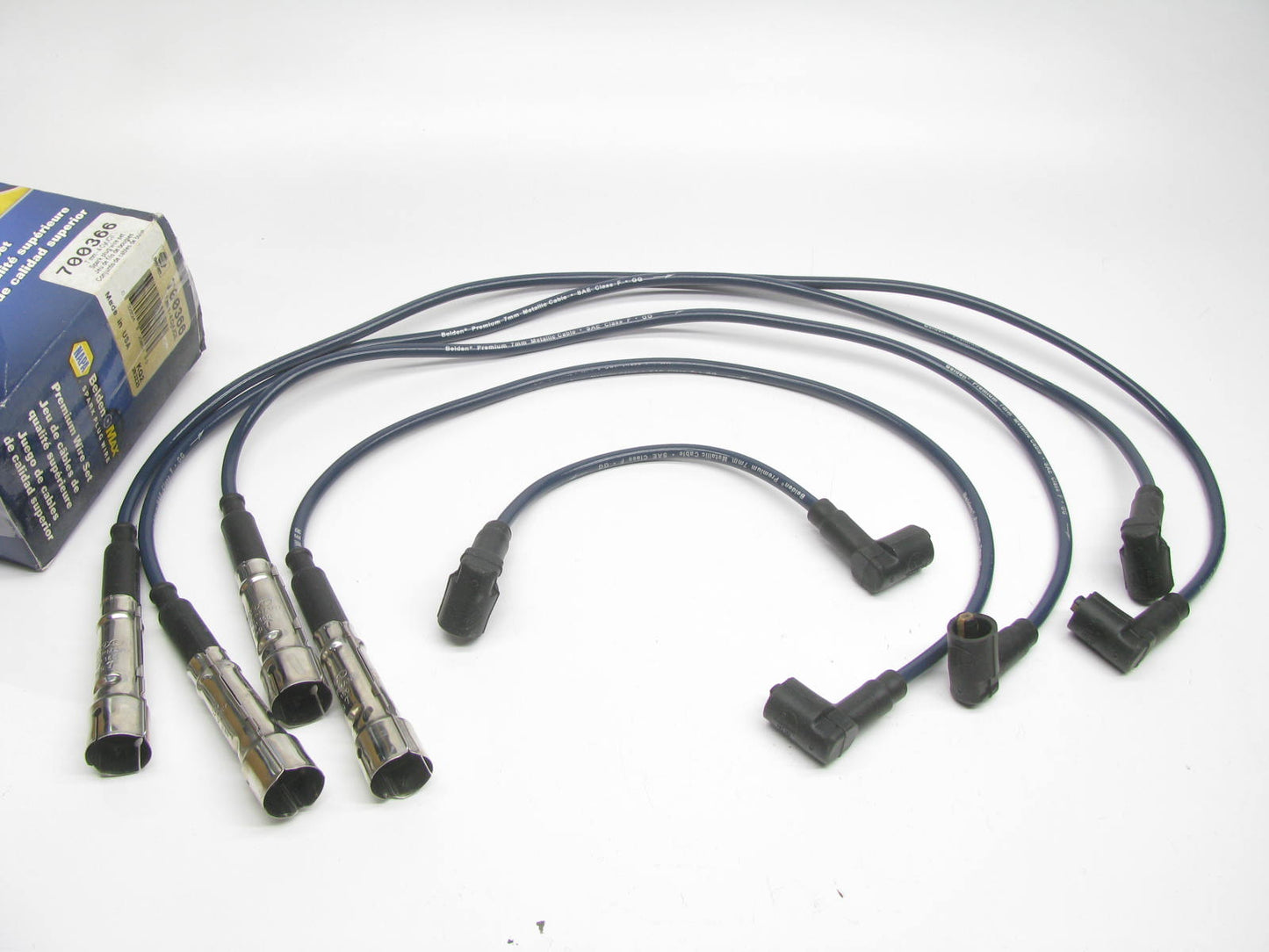 Napa 700366 Ignition Spark Plug Wire Set for 1977-1982 Porsche 924 2.0L-L4