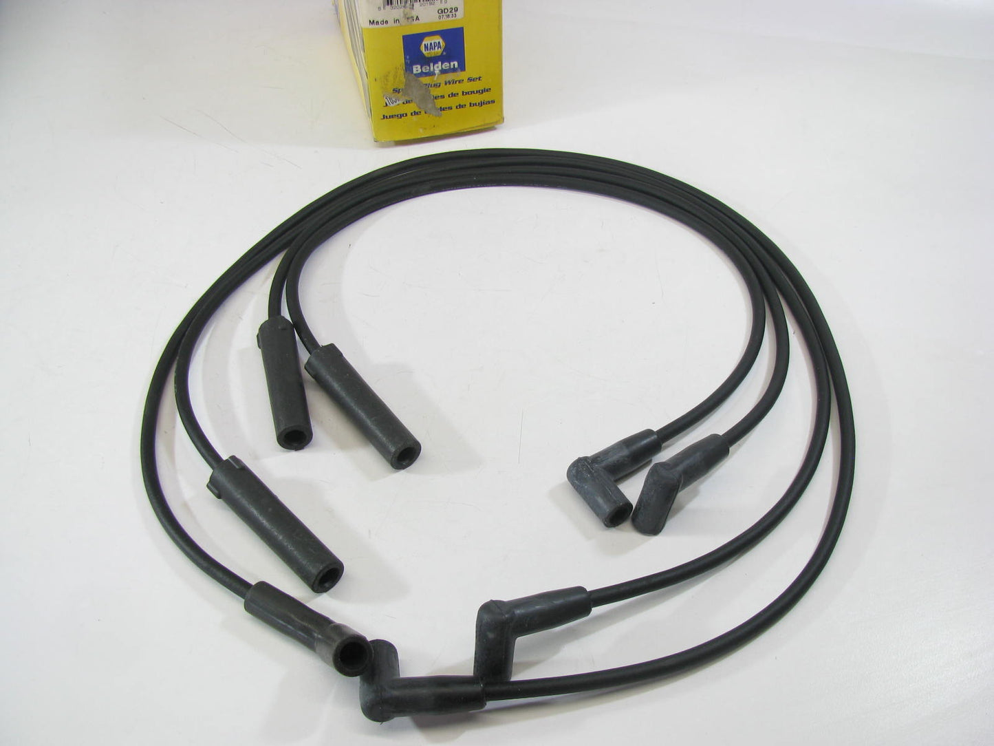 Napa 700377 Ignition Spark Plug Wires For Buick, Olds, Pontiac, 1987-1992 2.5l
