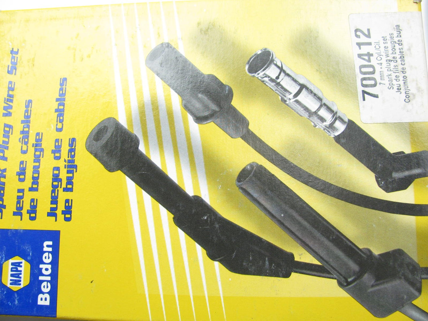 Napa 700412 Ignition Spark Plug Wire Set For 1984-1988 Nissan 200sx