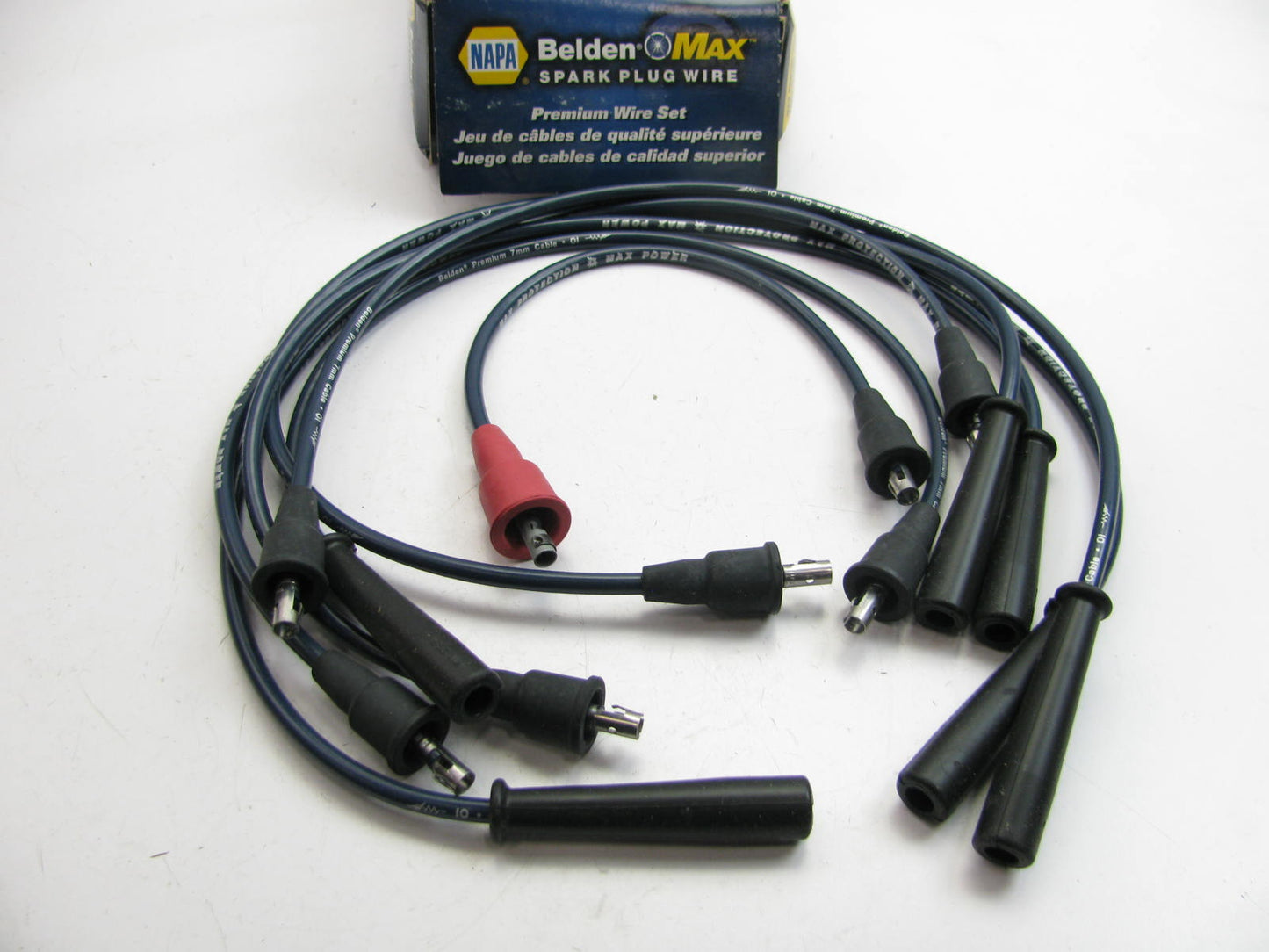 Napa 700414 Ignition Spark Plug Wire Set For 1988-1991 Dodge 3.9L V6