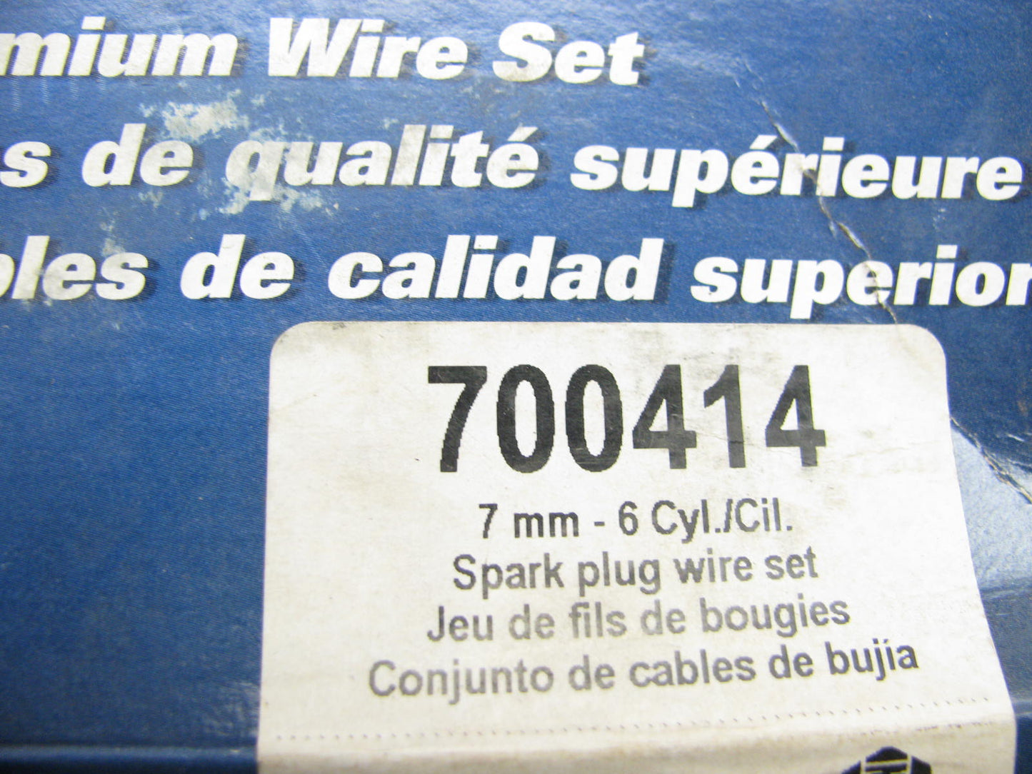 Napa 700414 Ignition Spark Plug Wire Set For 1988-1991 Dodge 3.9L V6