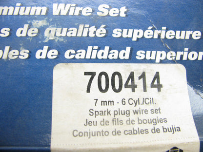 Napa 700414 Ignition Spark Plug Wire Set For 1988-1991 Dodge 3.9L V6