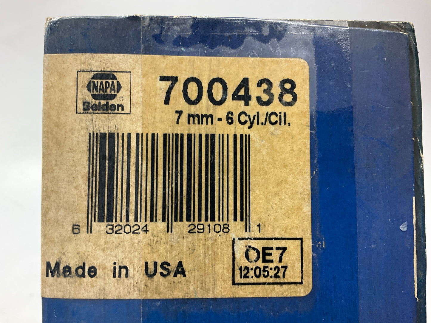 Napa 700438 Ignition Spark Plug Wire Set For 1990-1993 Chrysler 3.3L V6