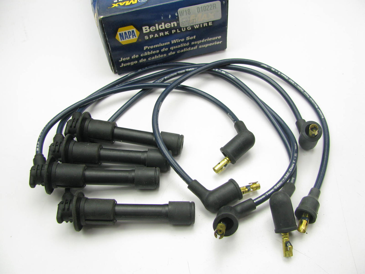 Napa 700477 Ignition Spark Plug Wire Set For 1988-1989 Mazda 323