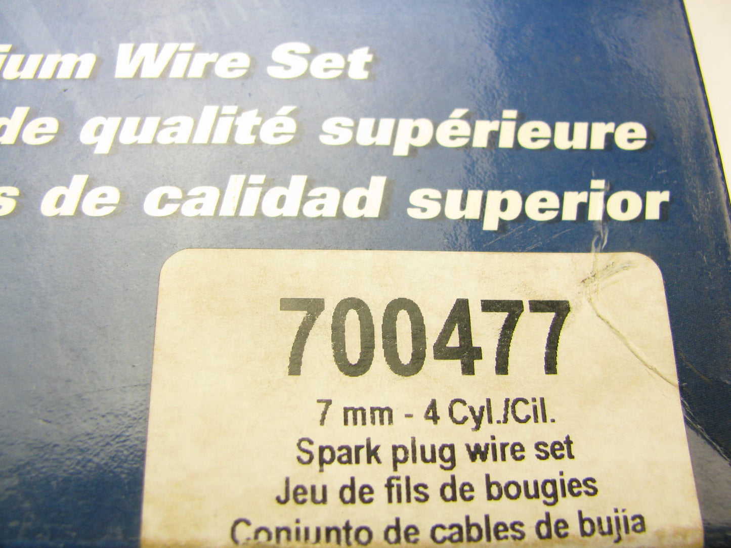Napa 700477 Ignition Spark Plug Wire Set For 1988-1989 Mazda 323