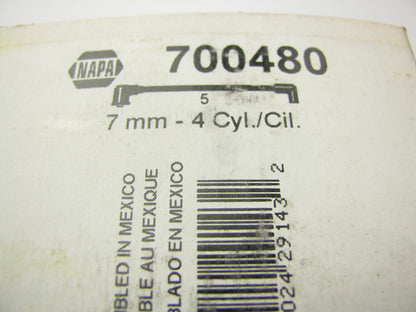 Napa 700480 Ignition Spark Plug Wire Set for 1991-1993 Geo Storm 1.6L-L4