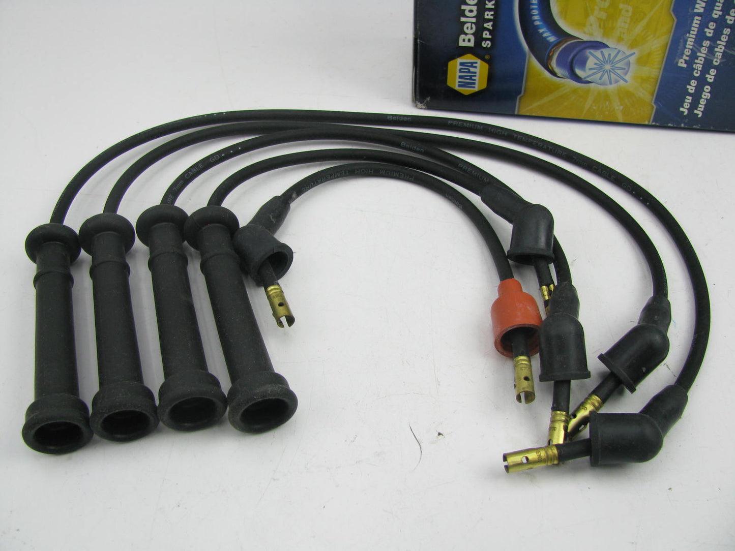 Napa 700497 Ignition Spark Plug Wire Set For 1983-1988 Nissan 1.6L