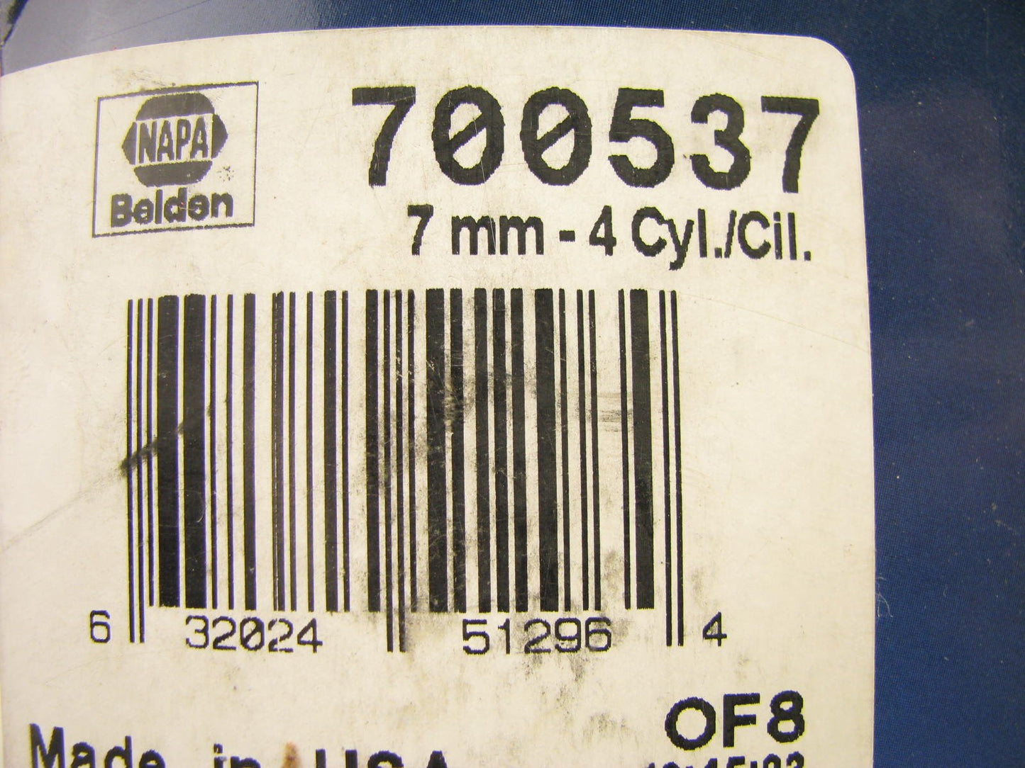 Napa Ignition Spark Plug Wire Set - 1999-2000 Honda Civic Si 1.6L SI MODELs ONLY